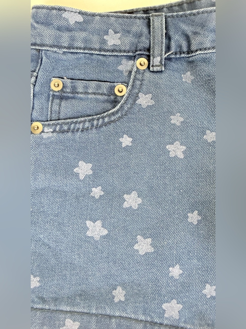 BLUEY Matching Denim Shorts Set | Graphic Tee + Embroidered Shorts 
XS/S/M/L/LX - Picture 7 of 13